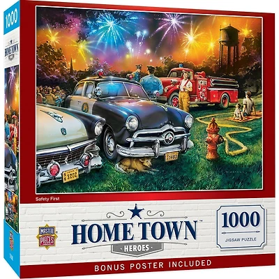 Hometown Heroes - Safety First - 1000 Piece Puzzle