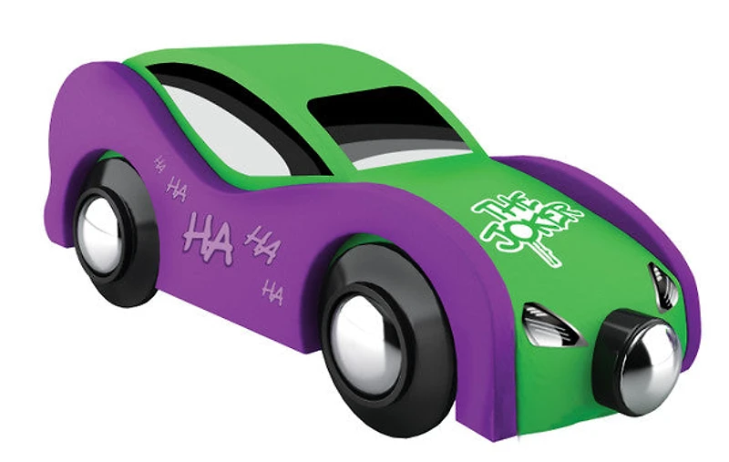 Joker Car Wood Toy Train