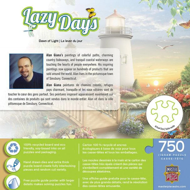 Lazy Days - Dawn of Light - 750 Piece Puzzle