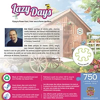 Lazy Days - Flying to Flower Farm - 750 Piece Puzzle