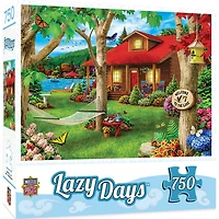 Lazy Days - Lakeside Retreat - 750 Piece Puzzle