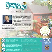 Lazy Days - Over the Bridge - 750 Piece Puzzle