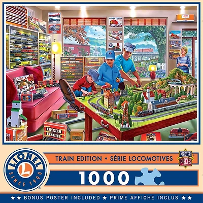 Lionel - The Boy's Playroom - 1000 Piece Puzzle