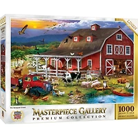MasterPiece Gallery - The Barnyard Crowd - 1000 Piece Puzzle
