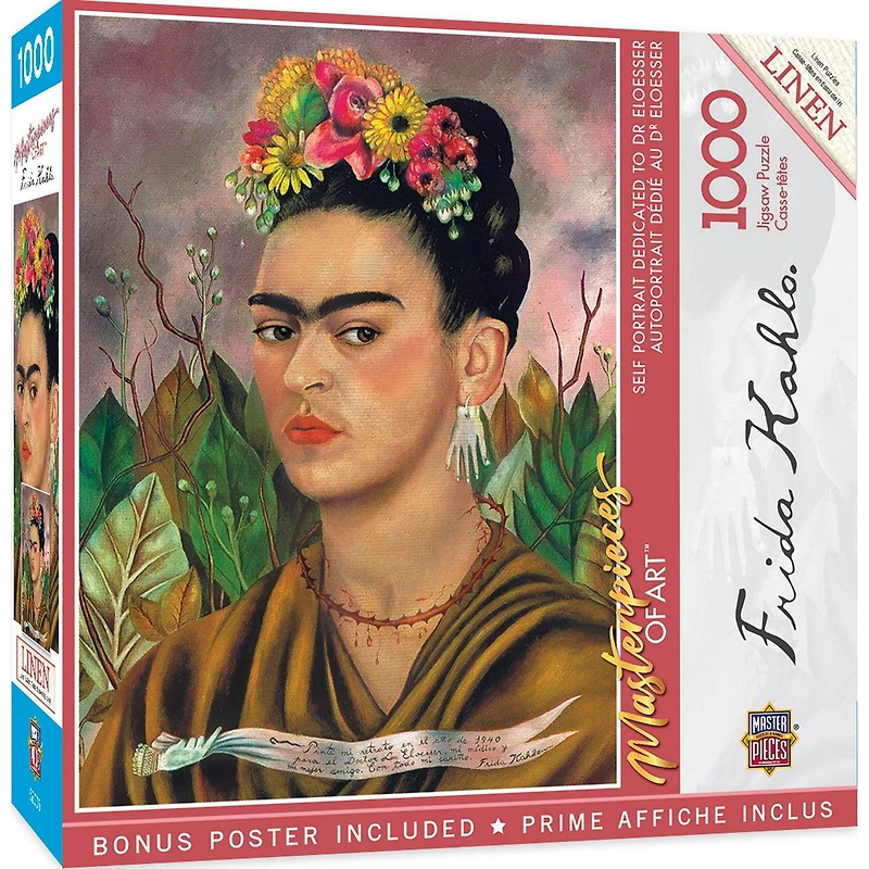 Masterpieces of Art - Frida Kahlo - 1000 Piece Puzzle