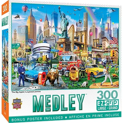 Medley - The Big Apple - 300 Piece EzGrip Puzzle