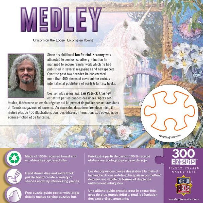 Medley - Unicorns on the Loose - 300 Piece EzGrip Puzzle
