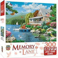 Memory Lane - Lakeside Memories - 300 Piece EzGrip Puzzle
