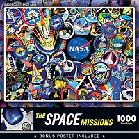 NASA - The Space Missions - 1000 Piece Puzzle