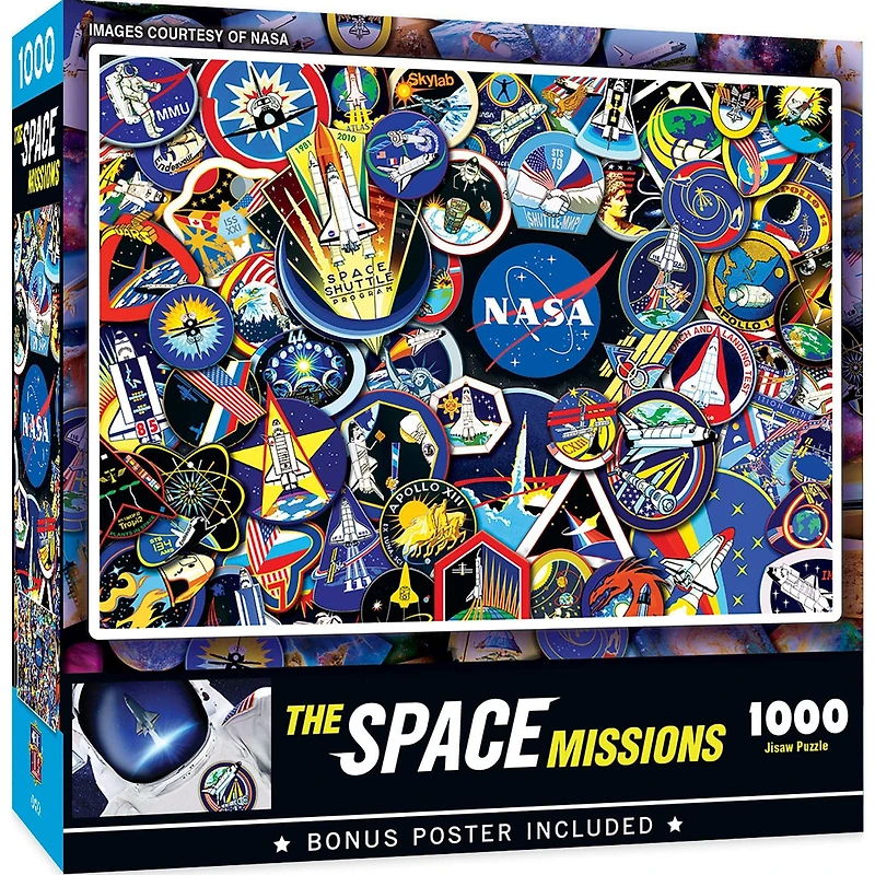 NASA - The Space Missions - 1000 Piece Puzzle