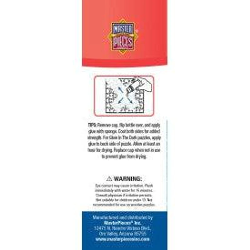 Puzzle Accessories - 5oz Glue with Sponge Applicator