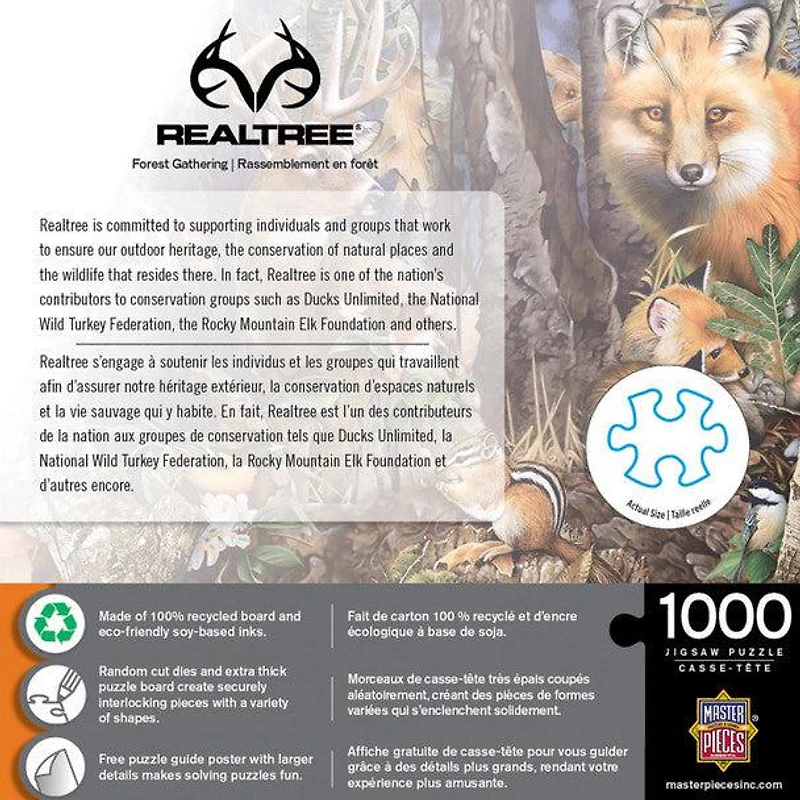 Realtree - Forest Gathering - 1000 Piece Puzzle