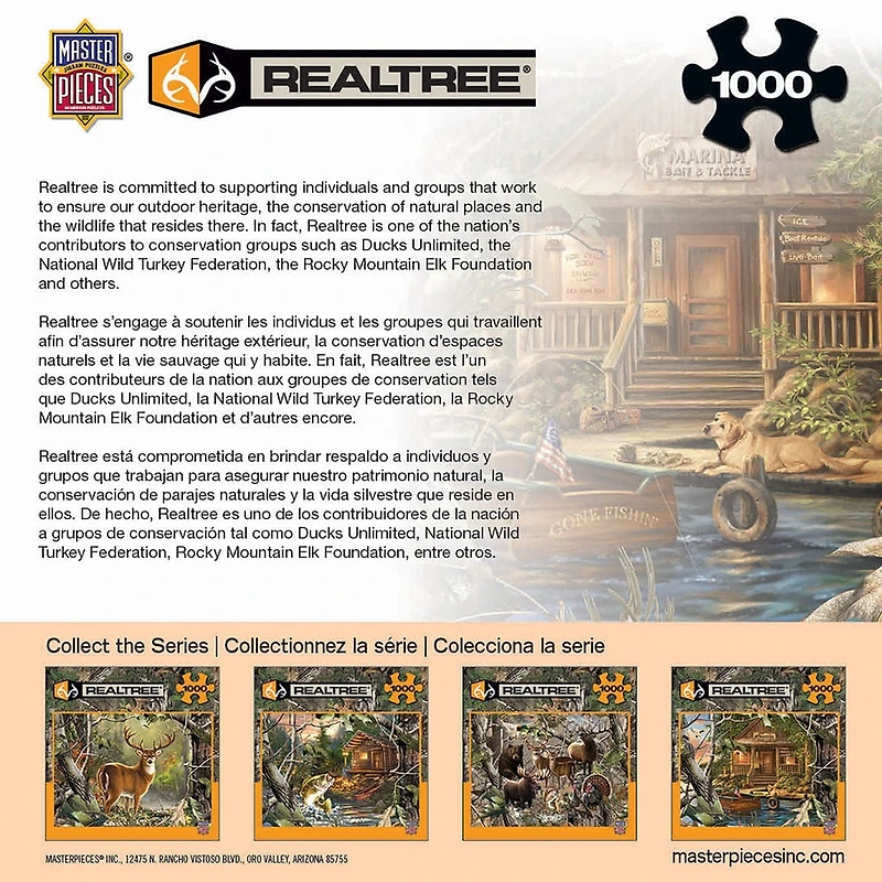 Realtree - Gone Fishing - 1000 Piece Puzzle