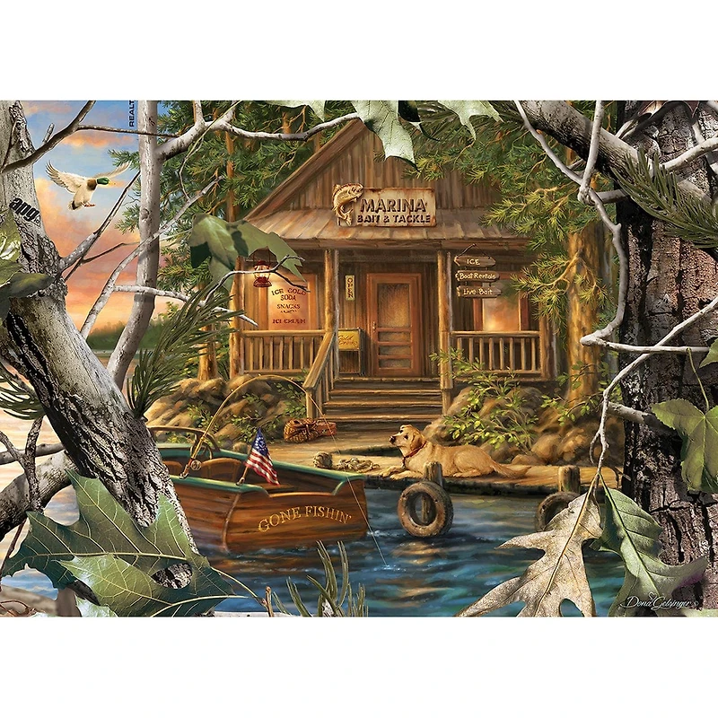 Realtree - Gone Fishing - 1000 Piece Puzzle