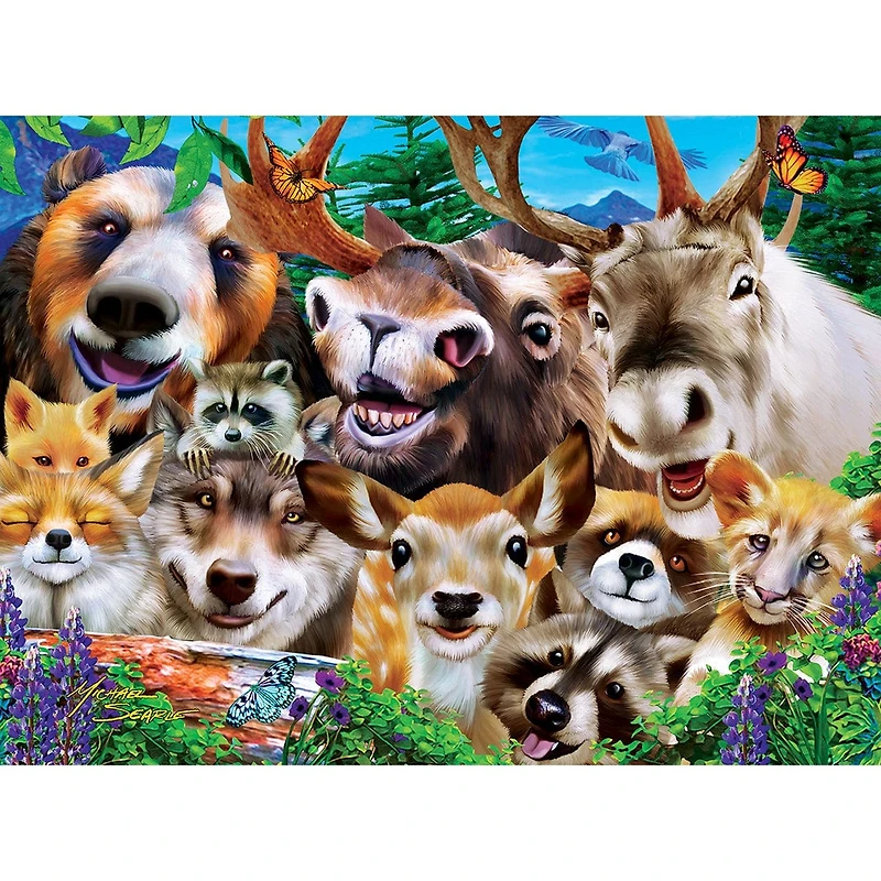Selfies - Woodland Wackiness - 200 Piece Puzzle