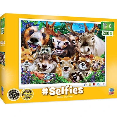 Selfies - Woodland Wackiness - 200 Piece Puzzle