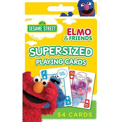 Sesame Street - Supersized Playing Cards