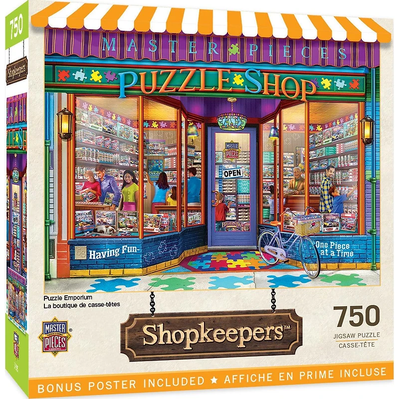 Shopkeepers - Puzzle Emporium - 750 Piece Puzzle