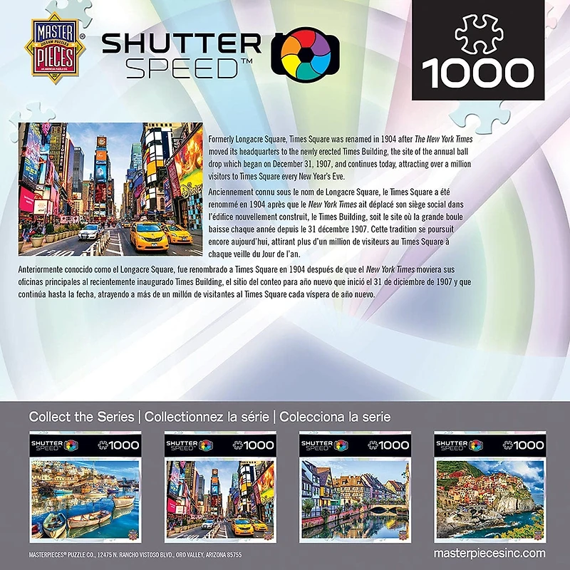 Shutterspeed - Times Square - 1000 Piece Puzzle