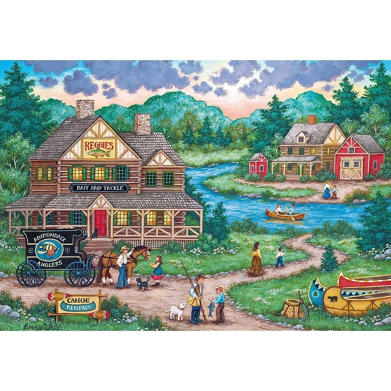 Signature Collection - Adirondack Anglers - 2000 Piece Puzzle