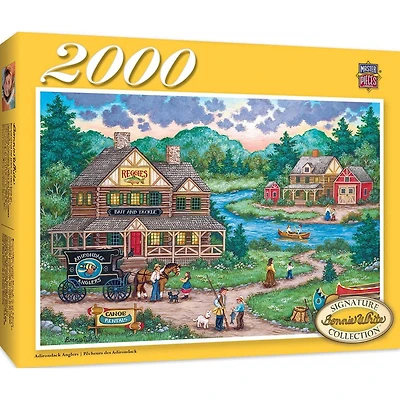 Signature Collection - Adirondack Anglers - 2000 Piece Puzzle