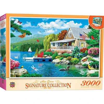 Signature - Lakeside Memories - 3000 Piece Puzzle