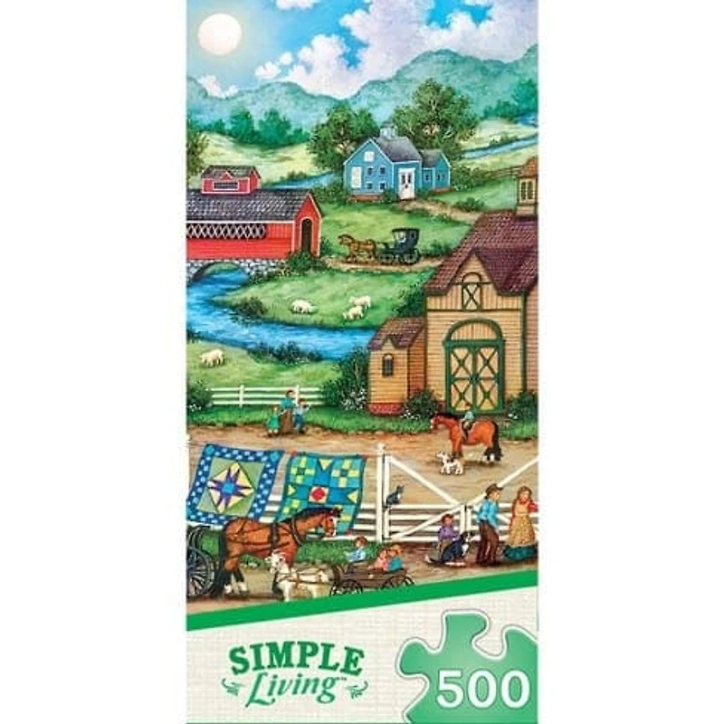 Simple Living - 500 Piece Puzzle Assortment