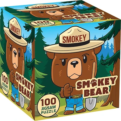 Smokey Bear - 100 Piece Cube Puzzle