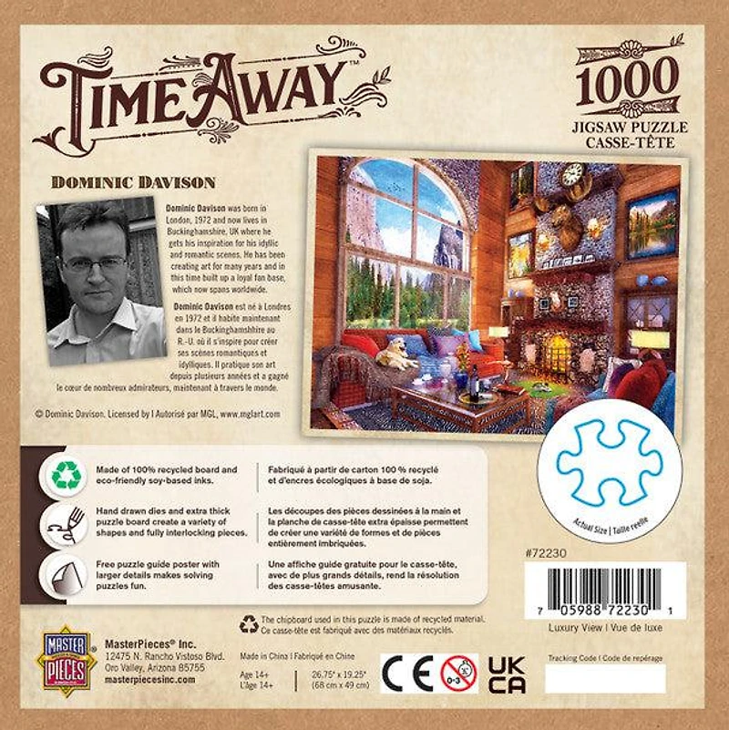 Time Away - Luxury View - 1000 Piece Puzzle