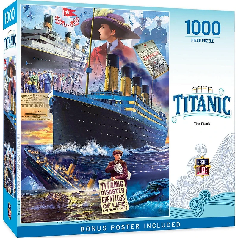 Titanic - Collage - 1000 Piece Puzzle
