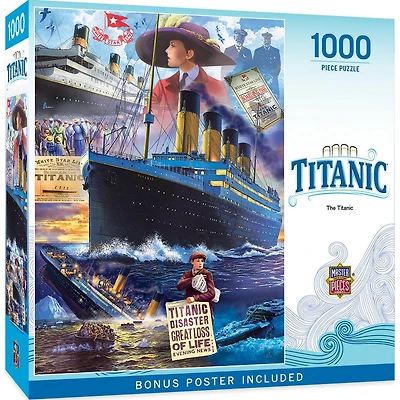 Titanic - Collage - 1000 Piece Puzzle