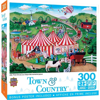 Town & Country - Jolly Time Circus - 300 Piece EzGrip Puzzle