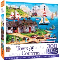 Town & Country - Painter's Point - 300 Piece EzGrip Puzzle