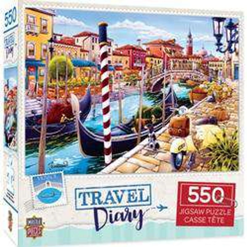 Travel Diary - Venice - 550 Piece Puzzle