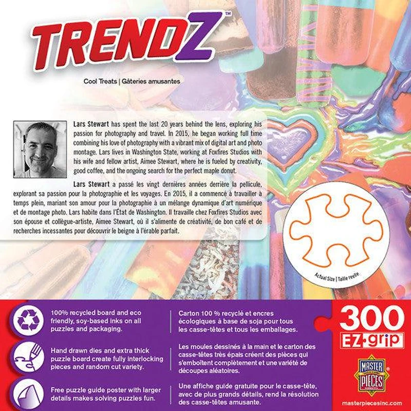 Trendz - Cool Treats - 300 Piece EzGrip Puzzle