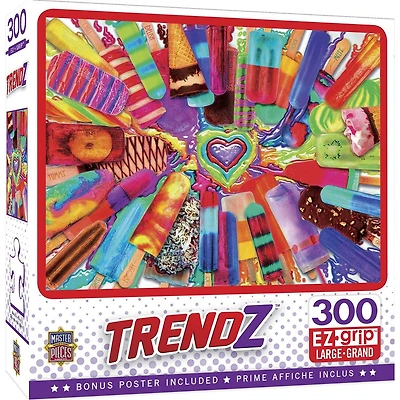 Trendz - Cool Treats - 300 Piece EzGrip Puzzle