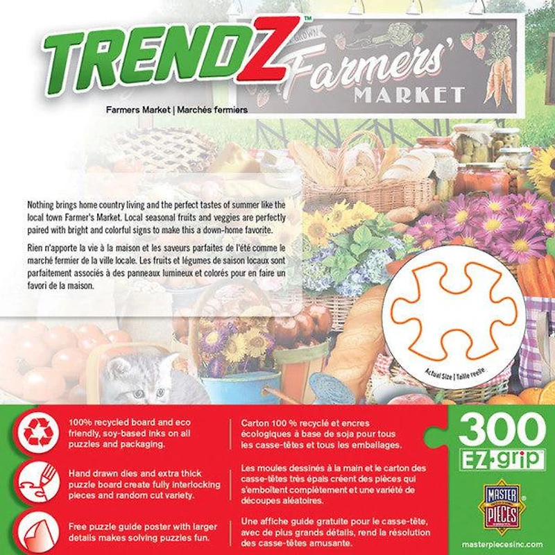 Trendz - Farmer's Market - 300 Piece EZGrip Puzzle