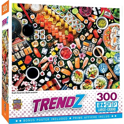 Trendz - Sushi Surprise - 300 Piece EzGrip Puzzle