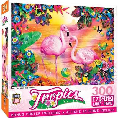 Tropics - Pretty in Pink - 300 Piece EzGrip Puzzle