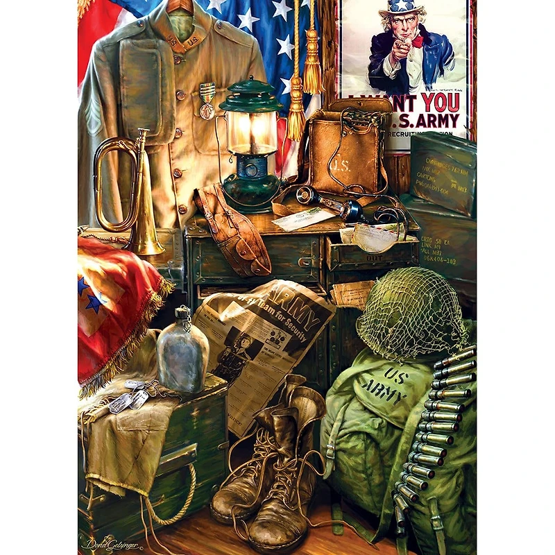 U.S. Army - Men of Honor - 1000 Piece Puzzle