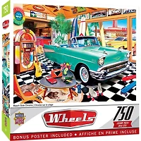 Wheels - Beach Side Chrome - 750 Piece Puzzle