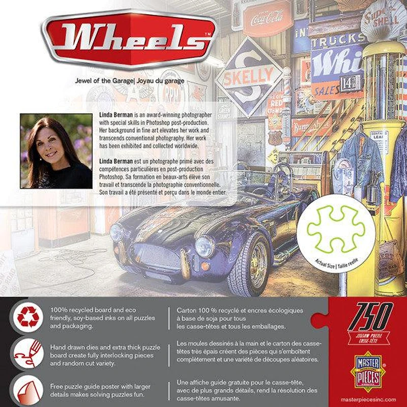 Wheels - Jewel of the Garage - 750 Piece Puzzle