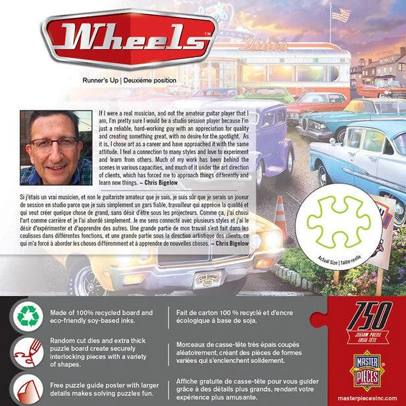Wheels - Runner's Up - 750 Piece Puzzle