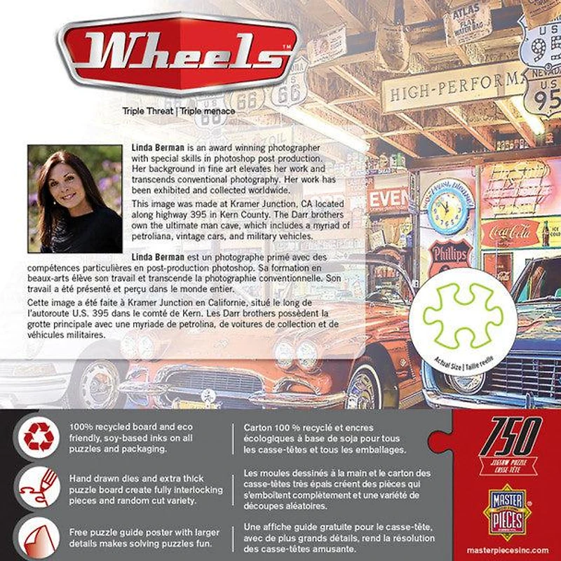 Wheels - Triple Threat - 750 Piece Puzzle