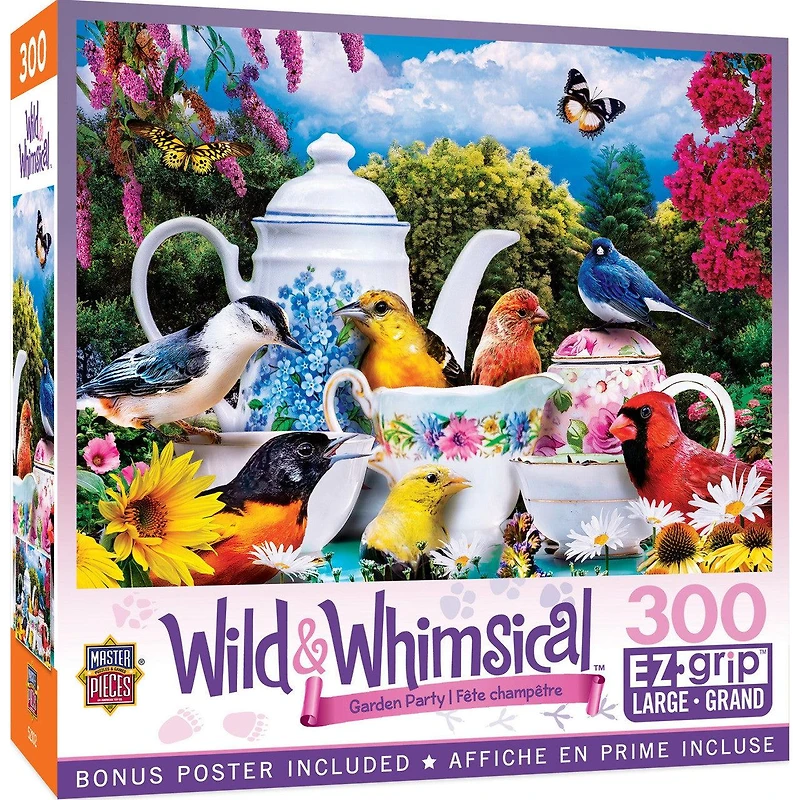 Wild & Whimsical - Garden Party - 300 Piece EzGrip Puzzle