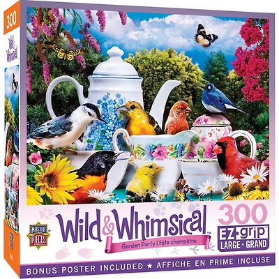 Wild & Whimsical - Garden Party - 300 Piece EzGrip Puzzle
