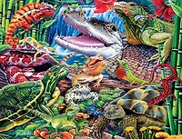World of Animals - Reptile Friends - 100 Piece Puzzle
