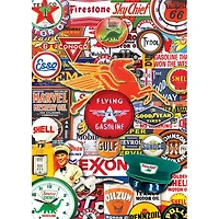 World's Smallest - Retro Petrol - 1000 Piece Puzzle in a Tin