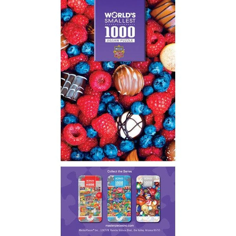 World's Smallest - Sweet Delights - 1000 Piece Puzzle in a Tin