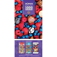 World's Smallest - Sweet Delights - 1000 Piece Puzzle in a Tin